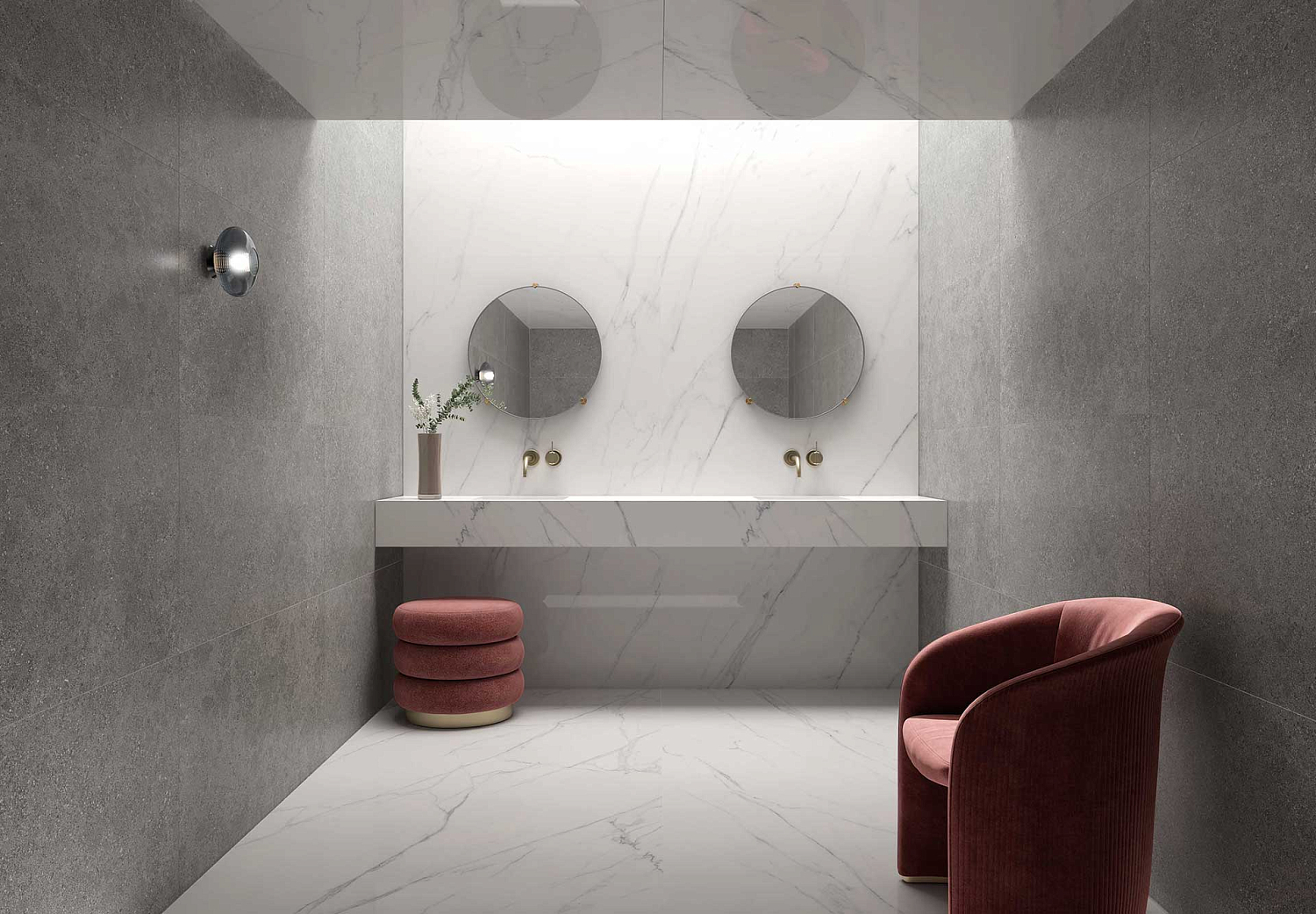 120x280/6мм Varenna Carrara Matt Гранит керамический