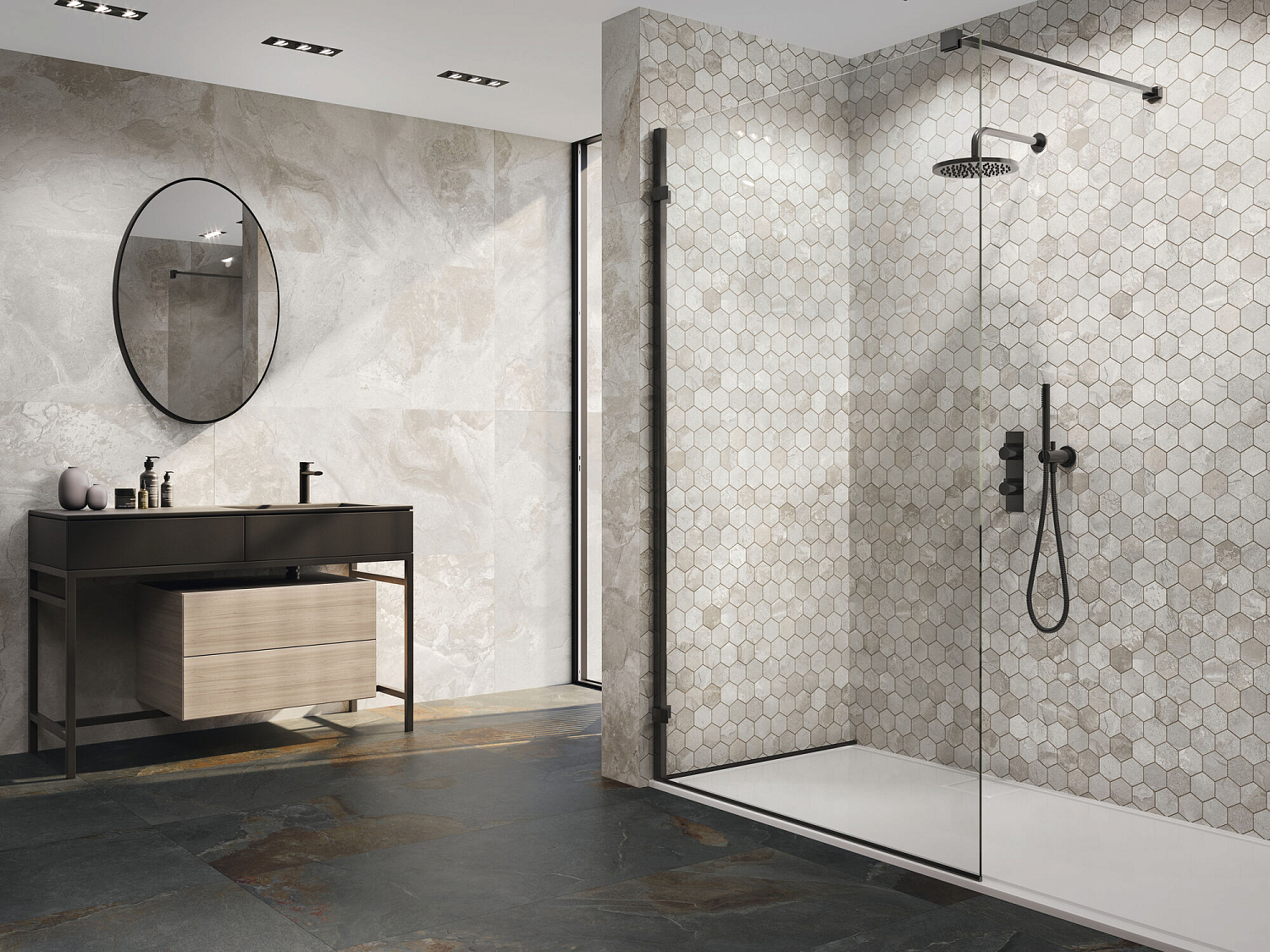 60x120 Slate White Rect Гранит керамический