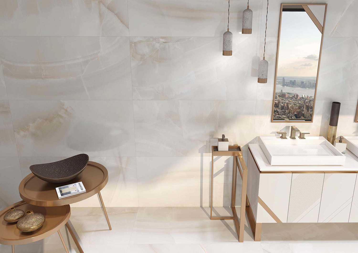 120x280/6мм Varese Onice Matt Гранит керамический