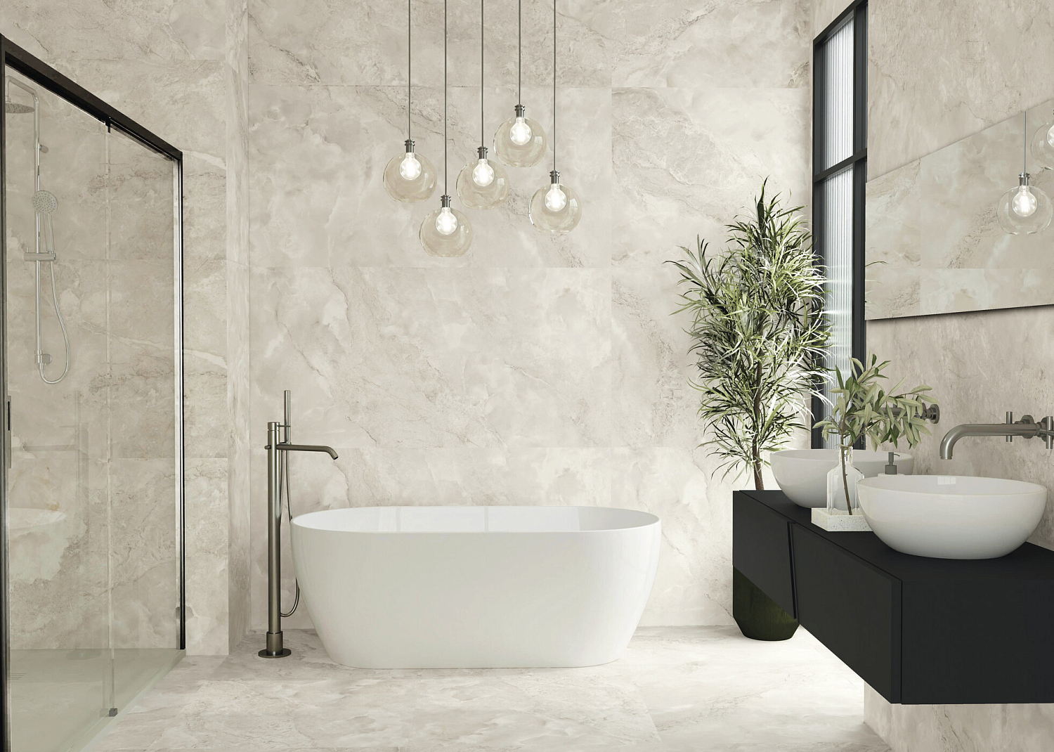 120x280 Aura Ivory Natural Гранит керамический