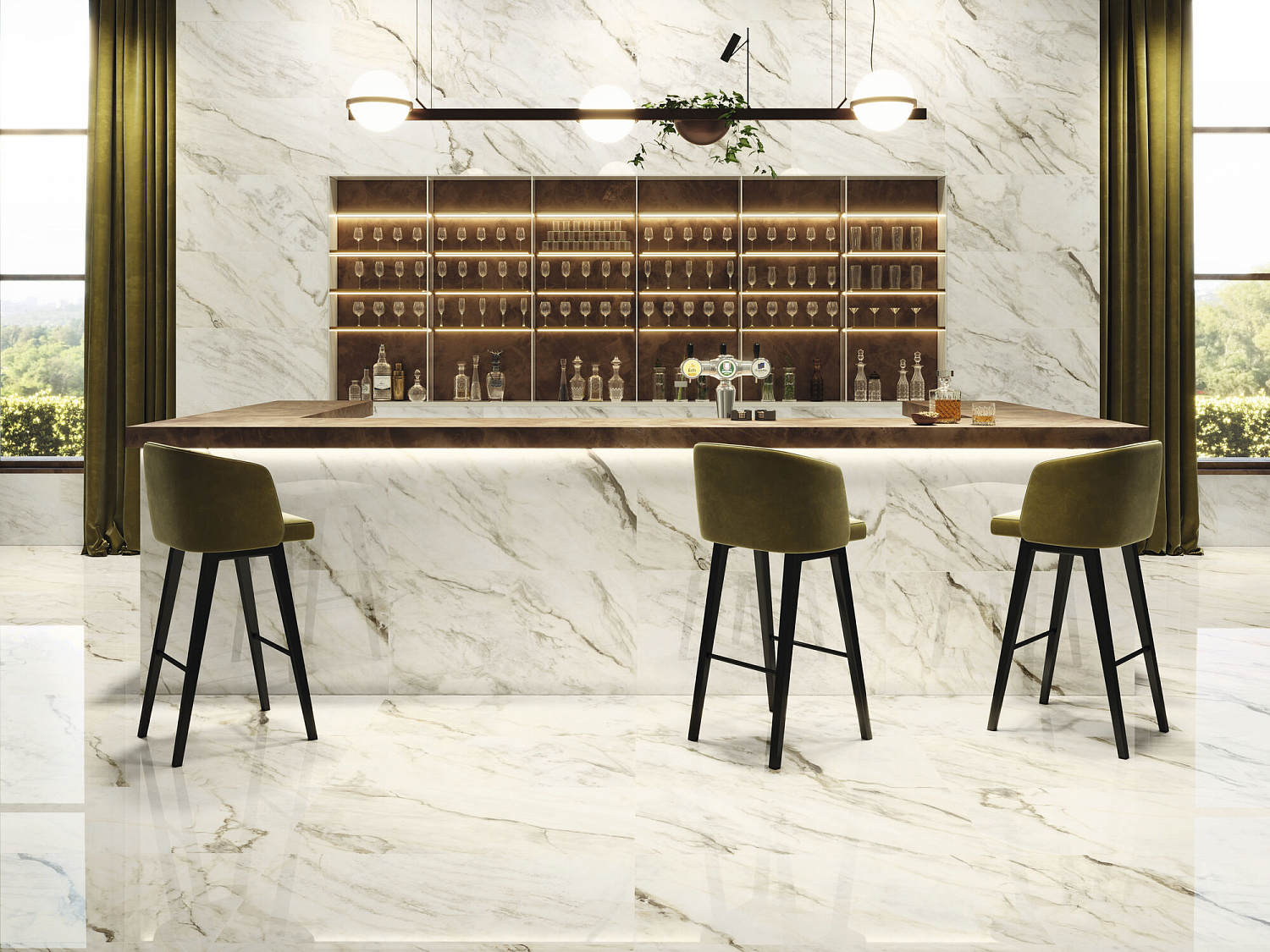 60x120/6мм Fontana Natural Rect Гранит керамический