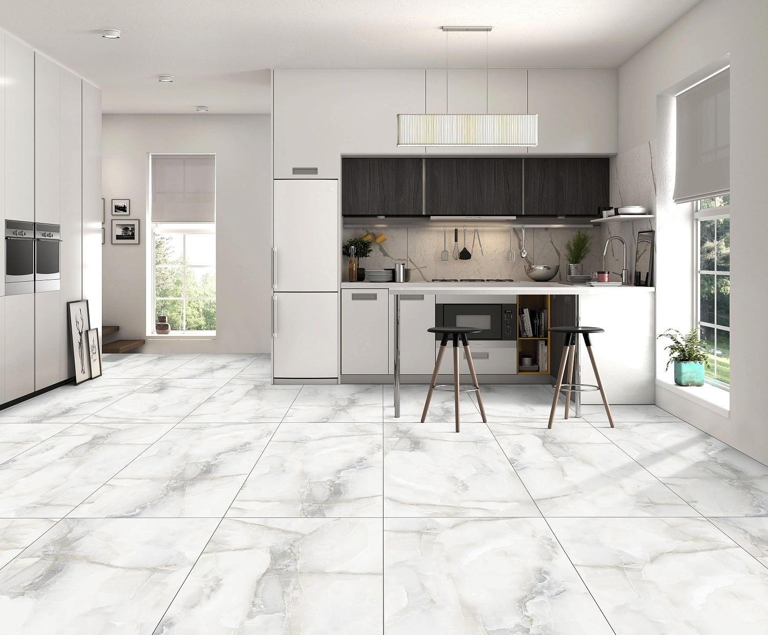 60x120 Onix Grey Matt Гранит керамический