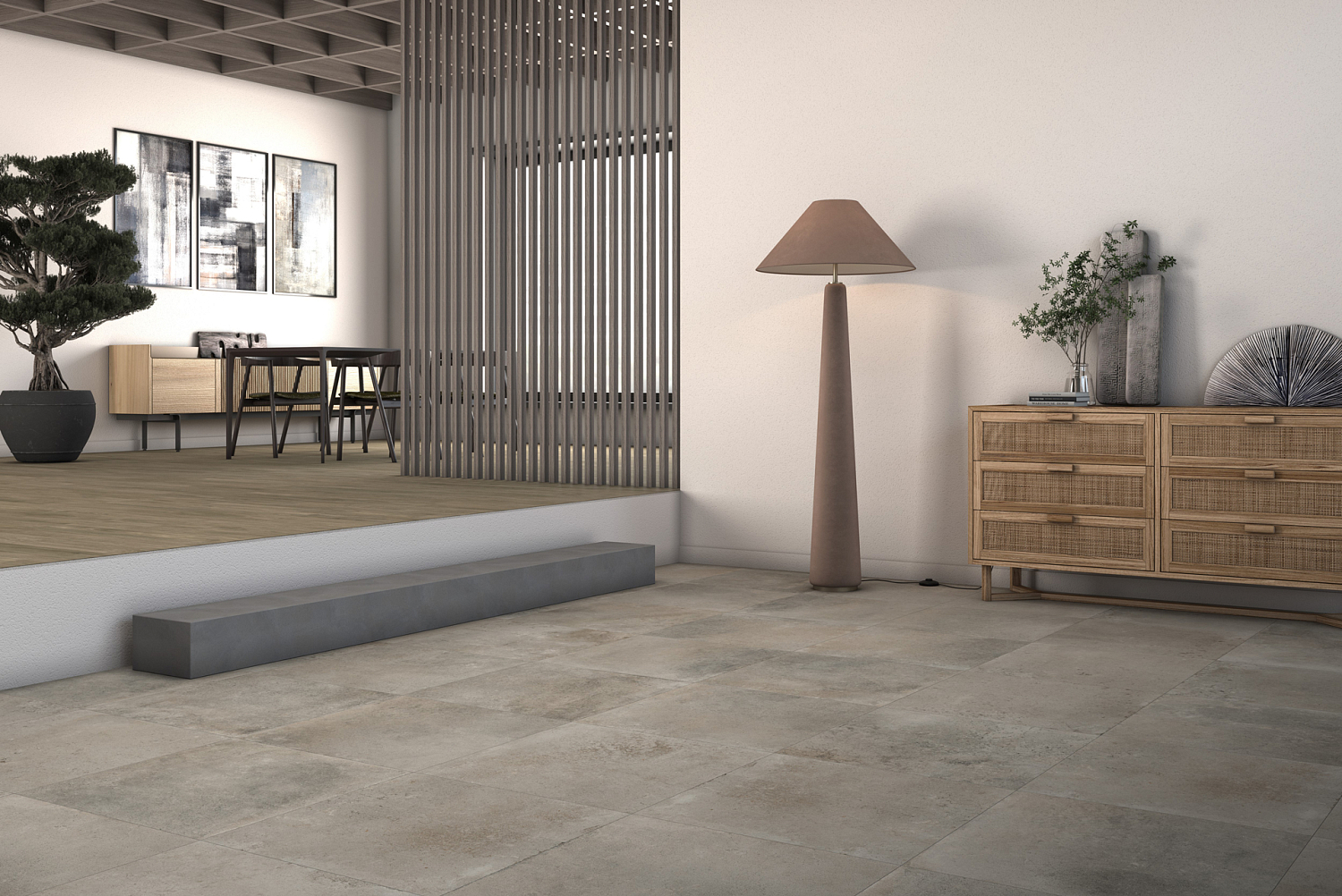 60x120 Cottonblend Gray Matt Гранит керамический