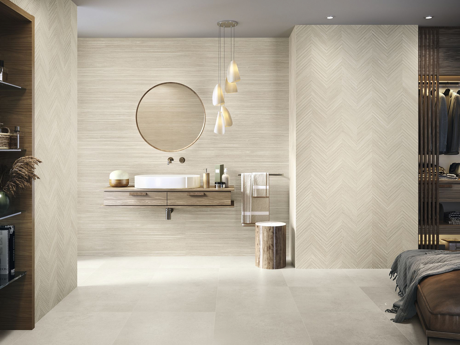 40x120 Zig Larchwood Ipe rect. Плитка керамическая