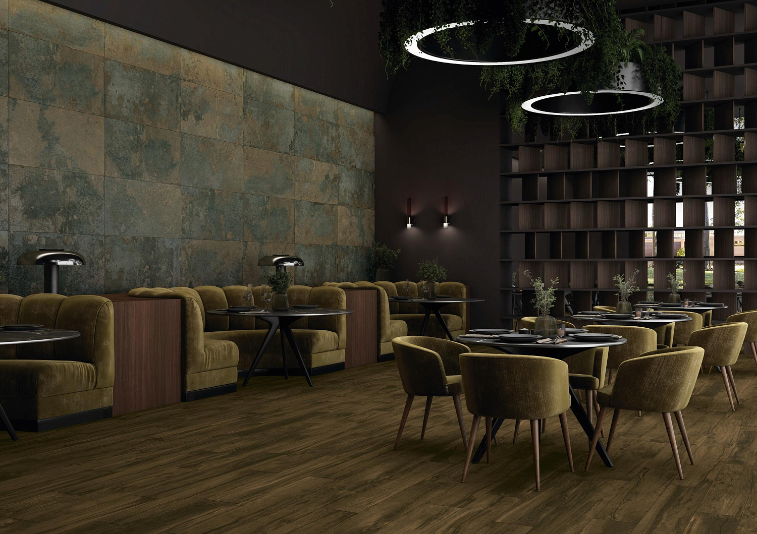 60x120 Brooklyn Black Гранит керамический