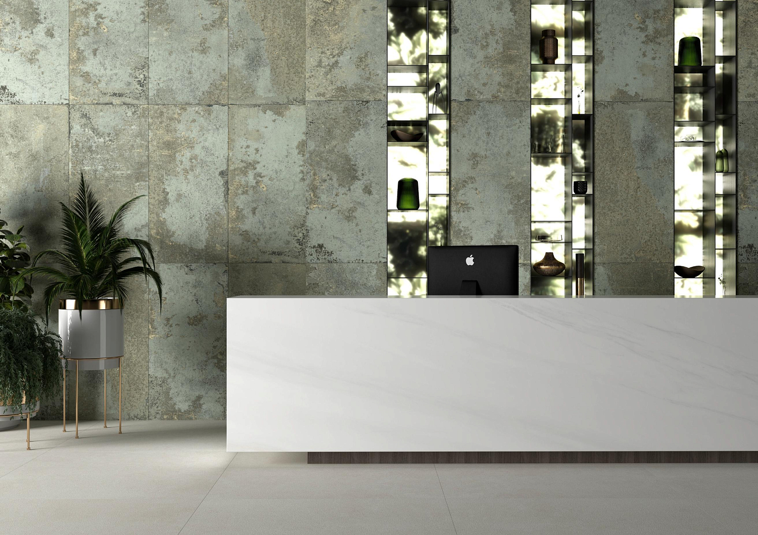 60x120 Brooklyn Green Гранит керамический