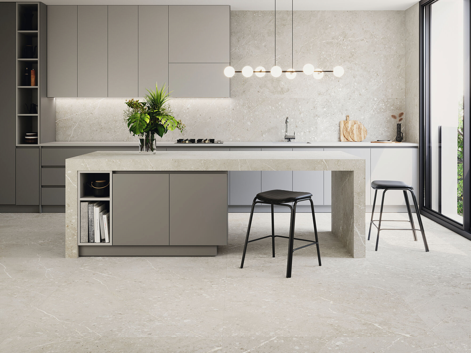 60x120 Volcano Avorio Rect Гранит керамический