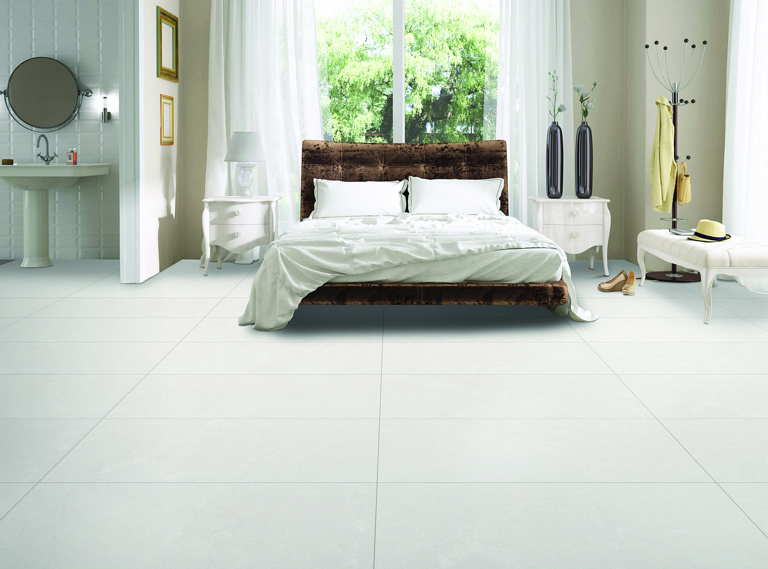 60x120 Canto White Matt Гранит керамический