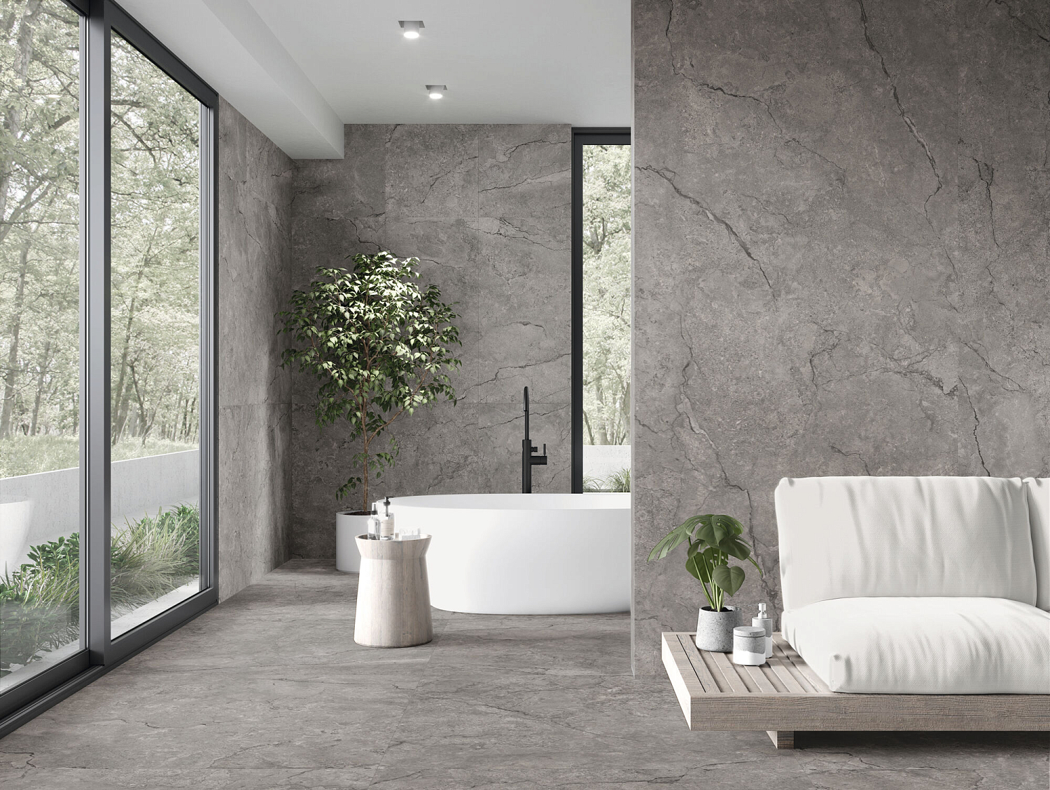 120x280 Kronos Taupe Гранит керамический