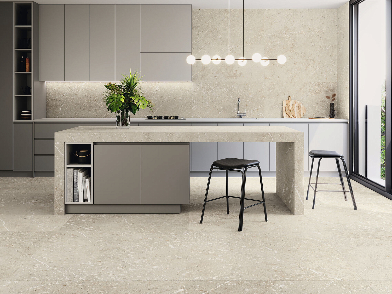 60x120 Volcano Avorio Rect Гранит керамический