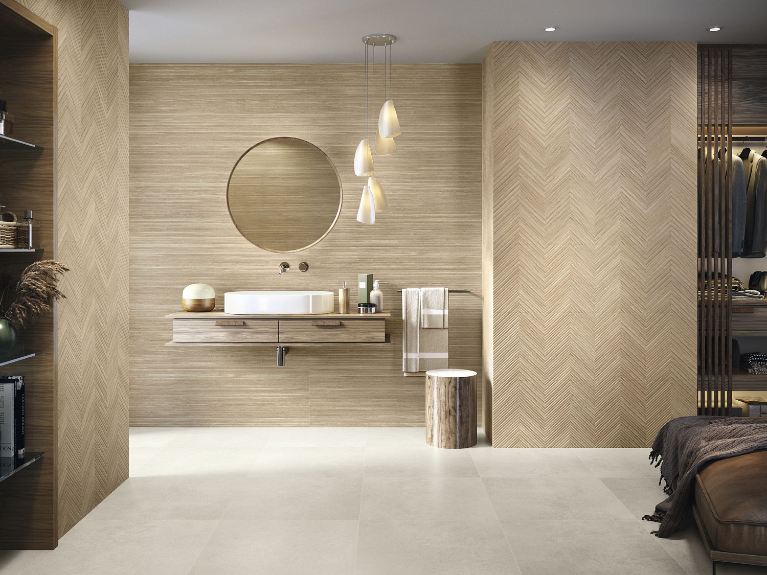 40x120 Zig Larchwood Ipe rect. Плитка керамическая