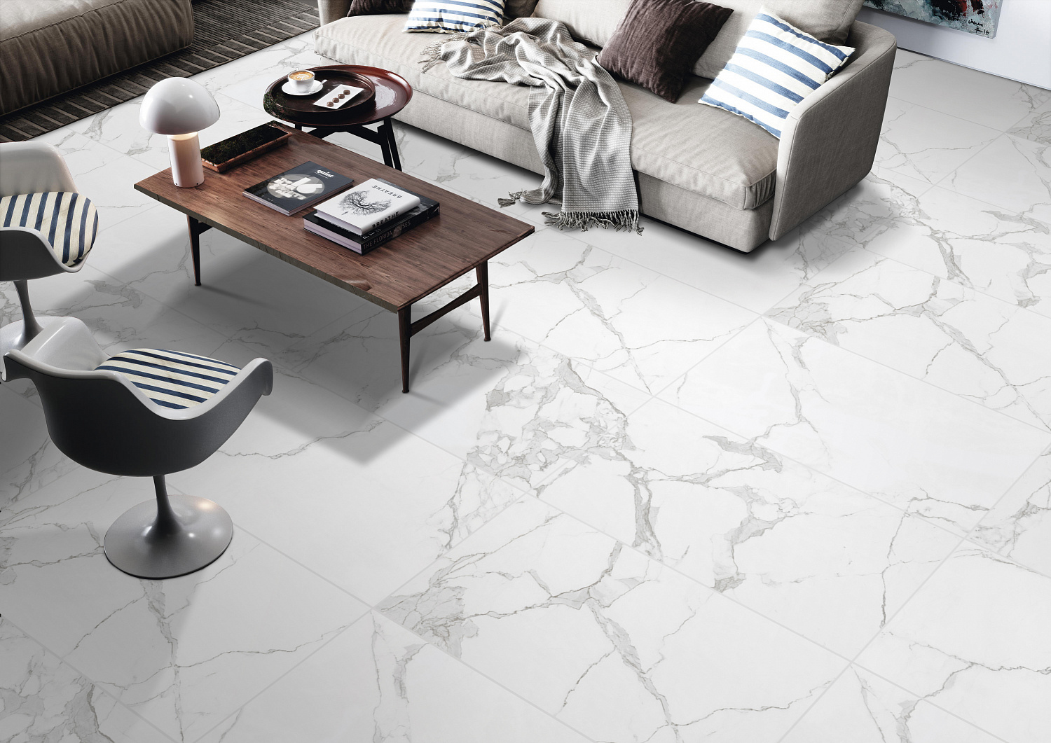 60x120 Statuario Matt Гранит керамический