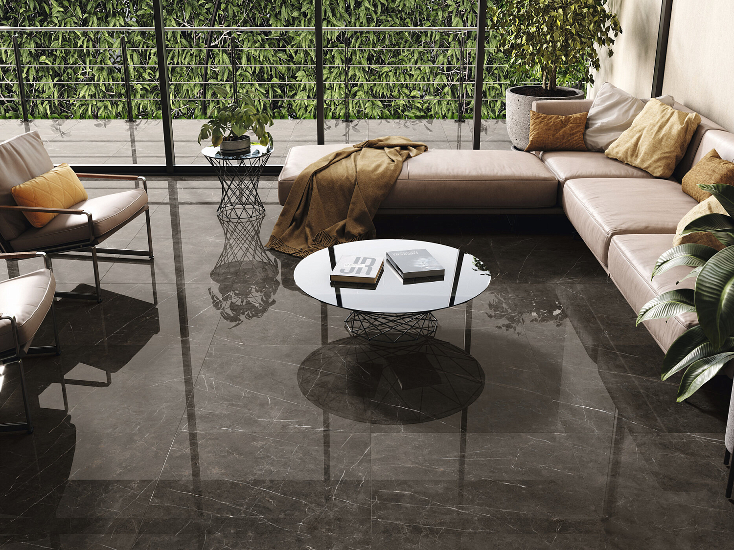 120x260 Tessino Black Natural Гранит керамический