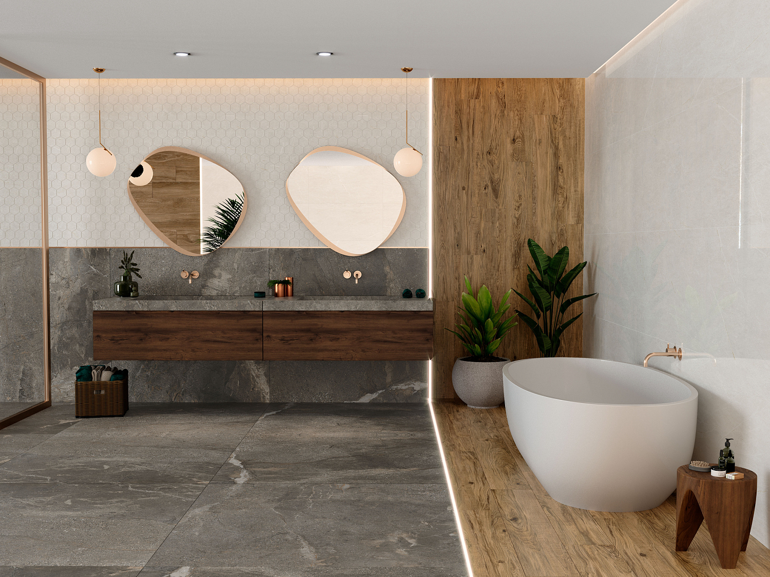 60x120 Mainstone Gray Matt Гранит керамический