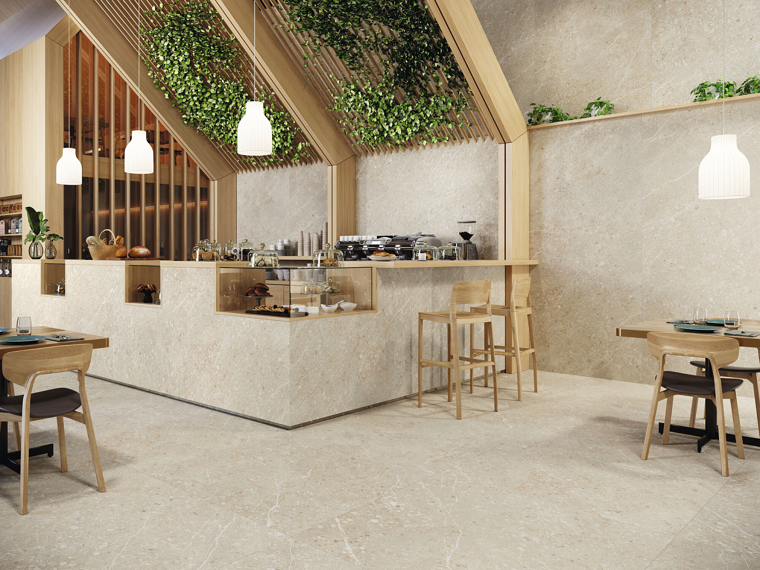 120x260 Volcano Avorio Гранит керамический