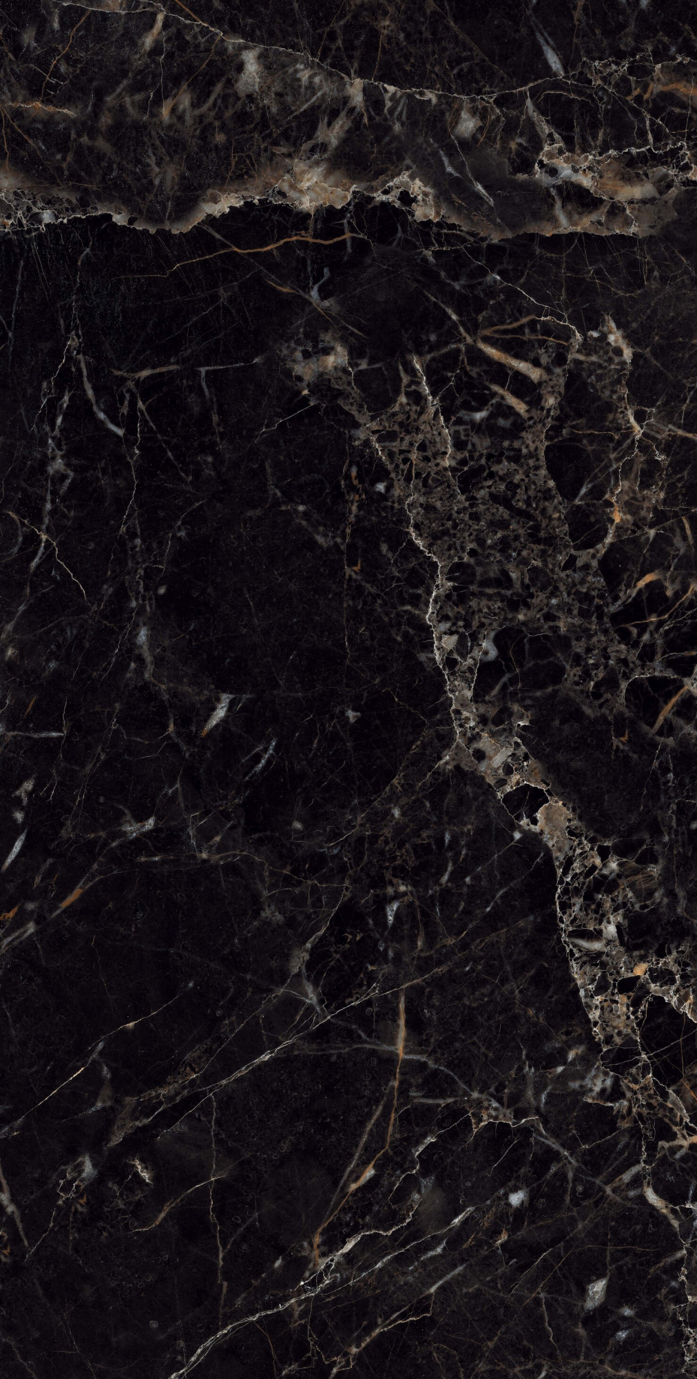 75x150 Imperador Black Glossy Гранит керамический